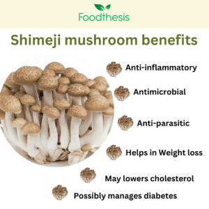 Shimeji mushrooms benefits