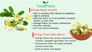 Benefits of moringa flower