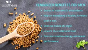 Fenugreek benefits for male