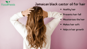 Jamaican black castor oil for hair-infographic